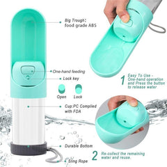 Portable Dog Carbon-Filtered Water Bottle